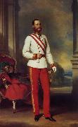Franz Xaver Winterhalter Franz Joseph I, Emperor of Austria Sweden oil painting reproduction
